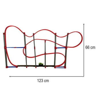 Magnetyczny tor samochodowy antygrawitacyjny 123cm XL 120el.-1222537