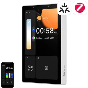 Panel sterowania WiFi/Bluetooth/ZigBee Matter SONOFF NSPanel Pro 120 (biały)