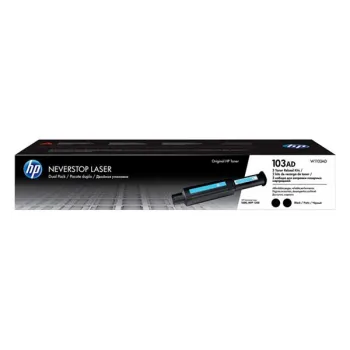 Oryginalny Toner Czarny HP Neverstop Laser 1000, 1200 MFP (103A W1103AD) (DWUPAK)