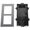 Ramka z puszką do montażu podtynkowego 2-modułowa HIKVISION DS-KD-ACF2(Plastic)-1249100