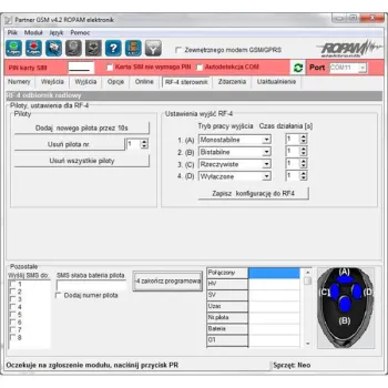 ROPAM STEROWNIK RADIOWY - ZESTAW RF-4C-2K (2 PILOTY)-1247524