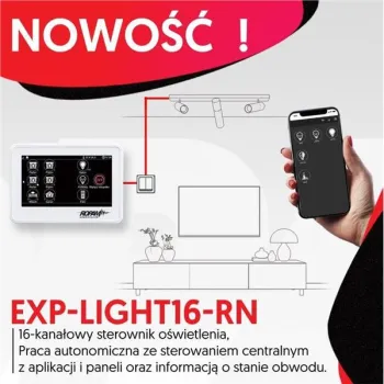 ROPAM STEROWNIK OŚWIETLENIA EXP-LIGHT16-RN-1249359