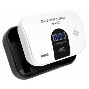 Czujnik czadu EURA CD-45A2 wolnostojący, bateryjny, wyswietlacz LCD-1249573