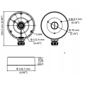 UCHWYT HIKVISION DS-1280ZJ-DM8-1248929