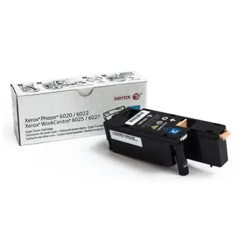Oryginalny Toner Cyan Xerox 6020, 6022, 6025, 6027 (106R02760)
