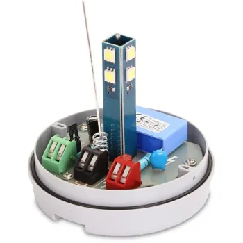 Lampa LED Proxima KOGUT z wbudowaną anteną 433.92 MHz (12-24V AC/DC lub 230V AC) żółta-1247672