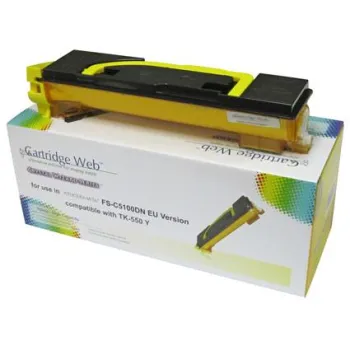 Toner Cartridge Web Yellow Kyocera TK550/TK552 zamiennik TK-550Y