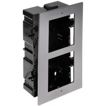 Ramka z puszką do montażu podtynkowego 2-modułowa HIKVISION DS-KD-ACF2(Plastic)