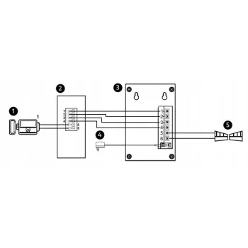 DOMOFON EURA ADP-11A3 ''INVITO'' b/słuchawkowy biały-1247513