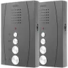 DOMOFON ''EURA'' ADP-51A3 ''DIFESA'' - 1-rodzinny, 2 unifony, interkom, grafit -1252130