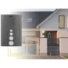 DOMOFON ''EURA'' ADP-51A3 ''DIFESA'' - 1-rodzinny, 2 unifony, interkom, grafit -1252129