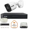 Zestaw monitoringu IP BCS Basic 1x Kamera BCS-B-TIP15FR3(2.0) Rejestrator z dyskiem