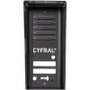DOMOFON CYFRAL COSMO 2-LOKATORKI CZARNA KASETA CZARNE UNIFONY -1253097
