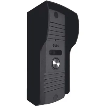 DOMOFON ''EURA'' ADP-51A3 ''DIFESA'' - 1-rodzinny, 2 unifony, interkom, grafit -1252136