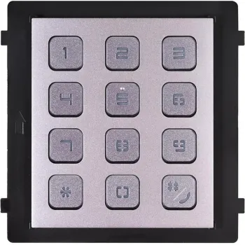 WIDEODOMOFON HIKVISION DS-KIS704EY-ACF2/Aluminium-1257698