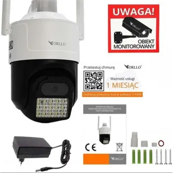 Kamera IP ORLLO Z17 Ultra 4K zewnętrzna obrotowa GSM na kartę SIM 8MPx-1259711