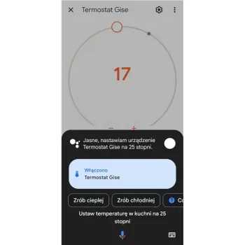 GISE Smart Głowica termostatyczna Zigbee | Tuya | GTV-ZB-1252442