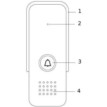 Domofon EURA ADP-24A3 czarny 2 żyłowy-1259512