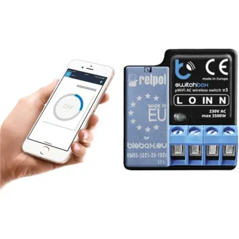 Moduł przekaźnikowy switchbox v3 Blebox-1250336