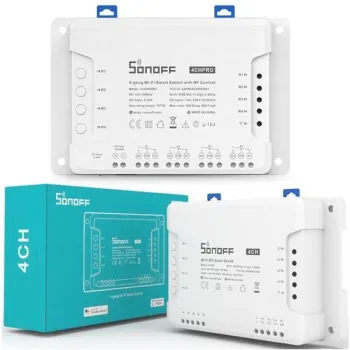 SONOFF sterownik 4-kanałowy 10A NO/NC/Beznapięciowy WiFi 4CHPROR3-1250293