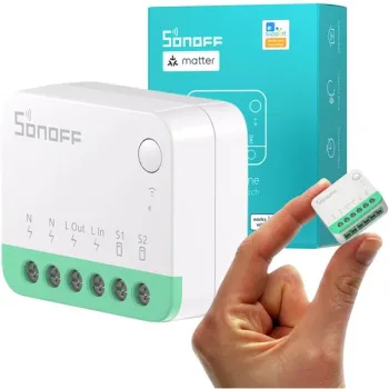 SONOFF Inteligentny przełącznik Wi-Fi 1-kanałowy MINIR4M Matter-1255924