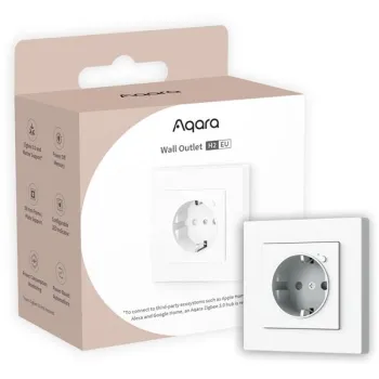 Aqara Wall Outlet H2 EU | Gniazdko elektryczne | Zigbee 3.0, Matter-1257249
