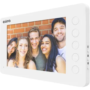 Wideodomofon EURA VDP-76A3 biały monitor-1259563