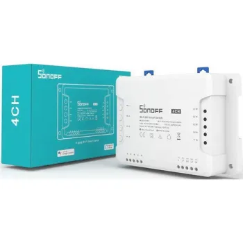 SONOFF sterownik 4-kanałowy 10A NO/NC/Beznapięciowy WiFi 4CHPROR3-1250294
