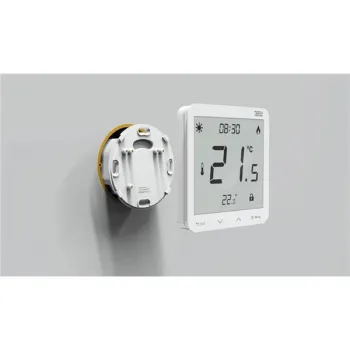 Przewodowy dwustanowy regulator pokojowy podtynkowy czarny ST-297z v3 Tech sterowniki-1259236