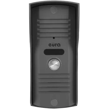 DOMOFON ''EURA'' ADP-51A3 ''DIFESA'' - 1-rodzinny, 2 unifony, interkom, grafit -1252137