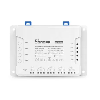 SONOFF sterownik 4-kanałowy 10A NO/NC/Beznapięciowy WiFi 4CHPROR3-1250296