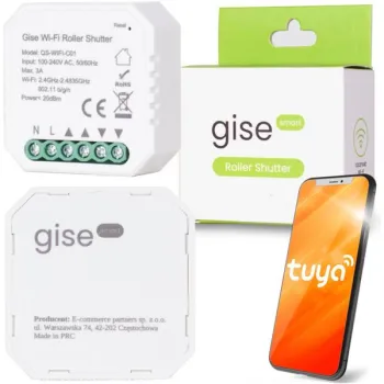 GISE Smart Sterownik roletowy WiFi | Tuya-1251154