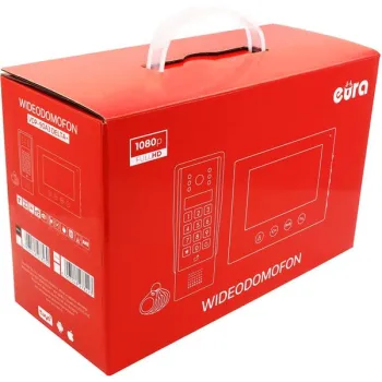 WIDEODOMOFON EURA VDP-90A3 DELTA + biały monitor TUYA -1250905