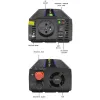 Qoltec Przetwornica napięcia Monolith 1200 MS Wave | 12V na 230V | 600/1200W | USB-1264954