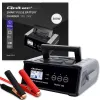 Qoltec Inteligentna mikroprocesorowa ładowarka 12V  24V 25A| Prostownik z funkcją naprawy do akumulatora AGM GEL SLA |