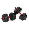 Hantle regulowane 2x15 kg sztanga zestaw 30 kg gryf-1269322