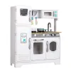 Drewniana kuchnia z akcesoriami dla dzieci ECOTOYS-1267555