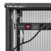 Qoltec Aluminiowa Listwa zasilająca  PDU do  RACK 19'' | 1U | 16A |  6xFRENCH | 1.8m-1265568