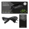 Qoltec Szybka Ładowarka do roweru skutera elektrycznego XIAOMI 36V | 42V | 2A | 8.0*8.0mm+pin | wodoodporna +kabel zasi