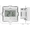 ENGO Controls E55-W - Internetowy, podtynkowy regulator temperatury do ramki 55x55, Wi-F-1261767
