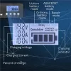 Qoltec Inteligentna mikroprocesorowa ładowarka 12A | 12V | 24V | Prostownik z LCD i funkcją naprawy do AGM GEL LiFePO4