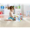 Drewniana kostka edukacyjna sorter +klocki ECOTOYS-1268776