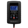 Qoltec Automatyczna ładowarka do akumulatora AGM GEL STD 6V/12V| 2A | Prostownik z funkcją naprawy i wyświetlaczem LE
