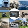 Qoltec Inteligentna mikroprocesorowa ładowarka 12V 8A | 24V 4A| Prostownik z funkcją naprawy do akumulatora AGM GEL | 