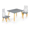 Stół stolik + 2 krzesła meble dla dzieci zestaw ECOTOYS-1268667