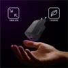 Qoltec Ładowarka sieciowa 65W GaN ULTRA | 5-20V | 2.25-3.25A | 1 x USB typ C PD | 1 x USB QC 3.0 | Laptop | Smartfon | 
