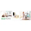 Drewniana kuchnia dla dzieci osobne segmenty XXL tablica + LED ECOTOYS-1268114