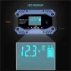 Qoltec Inteligentna ładowarka do akumulatora STD AGM GEL LiFePO4 | Prostownik z funkcją naprawy |12-24V |10A | LCD | 9