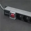 Qoltec Aluminiowa Listwa zasilająca PDU do  RACK | 16A |  16 x FRENCH | Pionowa | 1.8m-1265594