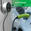 Qoltec Stacja ładowania EV Typ2 do samochodu elektrycznego i hybryd | 22kW | Wi-fi|  | LCD | 3 fazy | Wallbox | Smart l